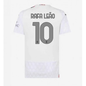 AC Milan Rafael Leao #10 Bortatröja Kvinnor 2023-24 Kortärmad
